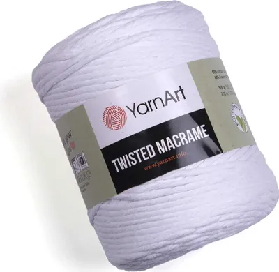 Produktbild von Yarn Art Twisted Macrame 210 m 751 Schnur