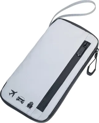 Produktbild von TROIKA REFLACTIVE TRAVELLER, Dokumententasche, Grau, Polyester, Einfarbig, ARM, Reißverschluss