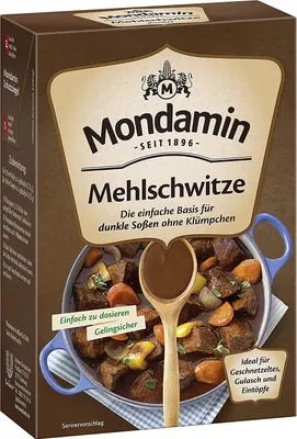 Produktbild von 4 x Mondamin - Mehlschwitze dunkel - 250g