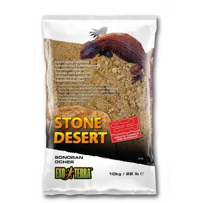 Produktbild von EXO TERRA Substrat Steinwüste Sonora Ochre 10kg - Für Reptilien