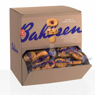 Produktbild von Bahlsen Kekse Süßes Dreierlei Gebäck 150 Stk im Thekenspender