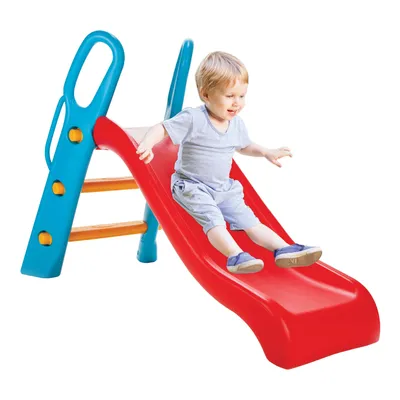 Image de Pilsan | Toboggan Bingo, Toboggan Plastique, Rouge | Charge Maximale 25Kg | Pour Les Enfant À Partir De 3 Ans | Matériau Durable Et Robuste |