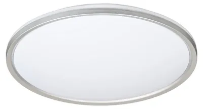 Produktbild von Lindby LED-Deckenleuchte Edmund, silber, Ø 39 cm, CCT, IP44