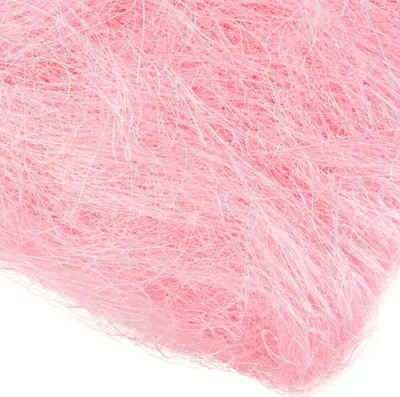Produktbild von Dekolo Füllmaterial Geschenkkörbe Sisalheu für Tischdekoration Vasenumhüllungwird häufig in der Floristik verwendet Hellrosa