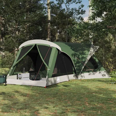 Produktbild von Familienzelt Grün 550 x 555 x 208 cm - Campingzelte DE780