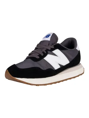 Produktbild von New Balance Herren 237V1 Wildleder-Mesh-Trainer, Schwarz 42 EU