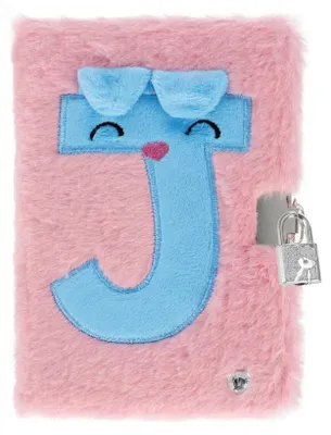 Image de Journal Intime Rose En Peluche Stk 5852