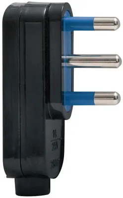 Image de Brennenstuhl, Prise gain de place 16 A, 2P+T, 250 V, noire