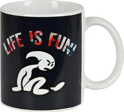 Image de Grande tasse en céramique ofChild Life Is Fun, 80x95 mm