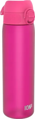Produktbild von ion8 Trinkflasche, 500 ml, Auslaufsicher, Einhandöffnung, Sichere Verriegelung, Spülmaschinenfest, BPA-frei, Tragegriff, Klappdeckel, Leicht zu Reinigen, Klimaneutral, Knallrosa
