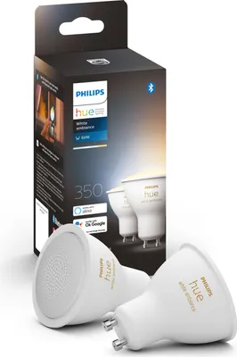 Zdjęcie produktu dla Hue White Ambiance GU10 2er-Pack