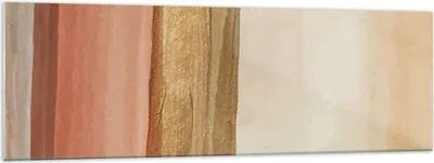 Produktbild von Bilder auf glas - Einteilig - Gold Abstraktion Linien - 160x50cm - Glasbilder - Wandbilder - Bilder - zum Aufhängen bereit - Wanddekoration aus Glas - Glas Bilder - Wandbild auf Glas - GAB160x50-4739
