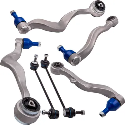 Image de Kit Bras De Suspension Et Biellettes Avant Gauche Bas Pour Bmw Série 5 E60 E61 Touring