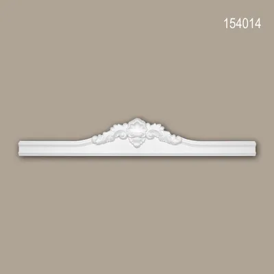 Produktbild von PROFHOME 154014 Pediment Türumrandung Stuckeinrichtungs aus Polyurethan