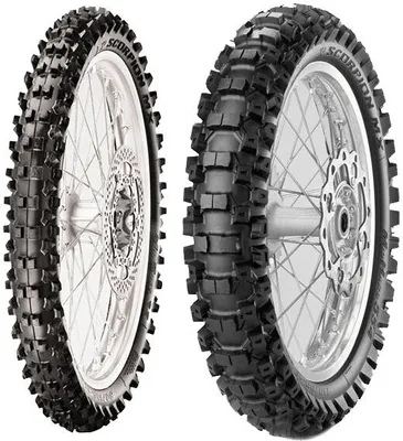 Obrázok produktu pre Pár pneumatík PIRELLI 2.50-10 MX32 MID S + 110/90-19 MX32 MID H