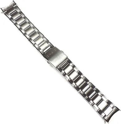 Produktbild von Casio Uhrenarmband Edelstahl Silberfarben 20mm MTD-1053D MDV-101D