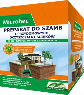 Produktbild von MICROBEC ULTRA Klärgrubenpräparat 25G EUKALYPTUS - BR B207A/2SE