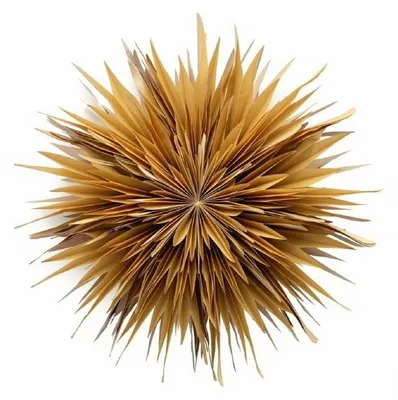 Only Natural – Papier-Lampenschirm – Gold – 60 cm – Ansicht 1, Obrázok generovaný UI