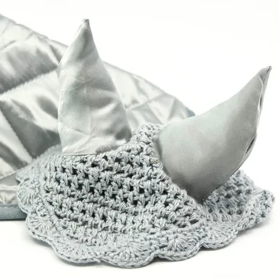 Image de Bonnet gris argent pour hobby horse