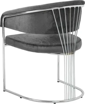 Produktbild von Esszimmer Luxus Stuhl Grau Modernen Designen Lehnstühle Möbel Hochwertig