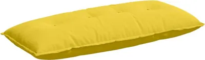 Obrázok produktu pre vidaXL Vankúš na chrbát Svetložltá 120 x 19 x 50 cm Látka