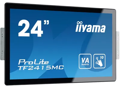 Produktbild von iiyama ProLite TF2415MC-B2, 60,5 cm (23.8"), 1920 x 1080 Pixel, Full HD, LED, 16 ms, Schwarz