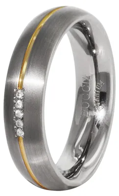 Produktbild von Boccia 0130-04 Titanium Damenring, 58/18,5
