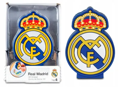 Produktbild von Real Madrid 3d-radiergummis   Kinder  One Size