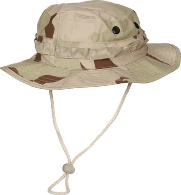 Immagine prodotto di MFH Cappello da soldato americano, con mentoniera, GI Boonie, Rip Stop, 3 colori deserto