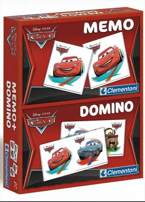 Produktbild von Memo und Domino 2 in 1 Cars 2
