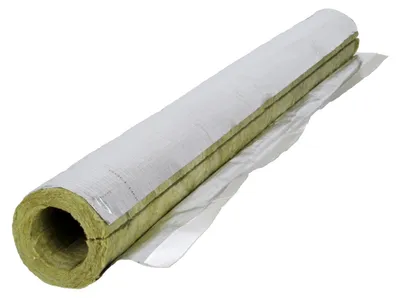 Produktbild von Rockwool alukaschierte Rohrschale 800 (Meterware) : 18 mm / 30 mm Größe: 18 mm / 30 mm