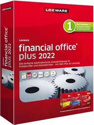 Produktbild von Lexware financial office plus 2022 Jahresversion (365-Tage)