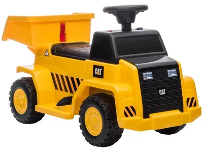 Obrázek produktu pro Elektrický dětský nakladač – barva: žlutá | rozměry: 36 x 74,5 x 43,5 cm