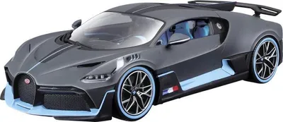 Produktbild von Bburago 1:18 TOP Bugatti Divo Grau