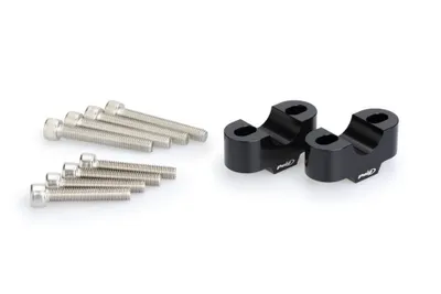 Produktbild von Puig Honda Nc750x Dct 2024 +20mm Lenkererhöhungen Schwarz 22 mm Schwarz 22 mm