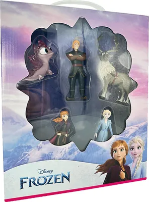 Produktbild von Bullyland 13414 - WD 10 Jahre Diseny Frozen Spielfiguren Geschenkset 2