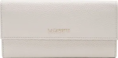 Produktbild von Lazarotti Leder Geldbörse Bologna Leather Wallet With 12 Card Slots Cream White creme