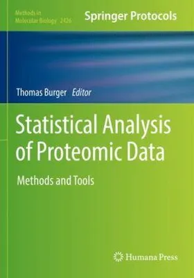 Obrázek produktu pro Statistical Analysis of Proteomic Data