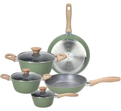 Immagine prodotto di Tognana Porcellane YG79108SAGE Batterie Pentole Padelle 8 pz