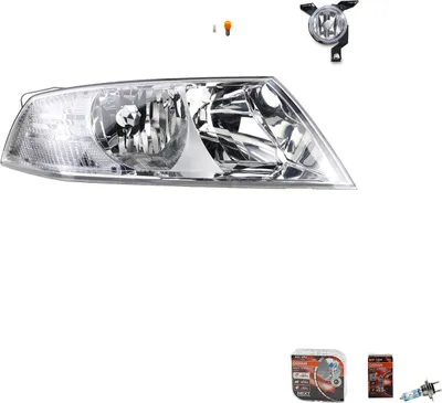 Produktbild von Scheinwerfer + Osram Night Breaker Laser kompatibel zu Skoda Octavia 1Z 04-08 R 1Z1941018P 1Z1941018C 1Z1941016 1C0941700B Johns