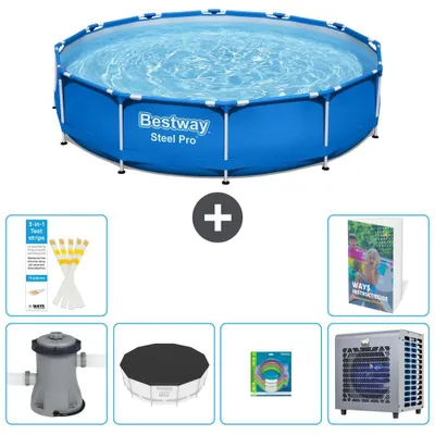 Zdjęcie produktu dla Bestway Steel Pro Okrągły – 366 x 76 cm – 7 elementów S338