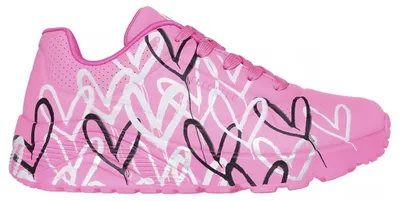 Produktbild von Skechers Schuhe X Jgoldcrown Uno Lite Metallic Love, 314067LHPMT