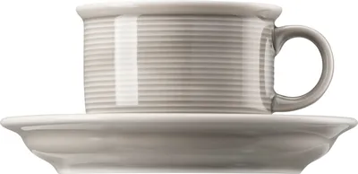 Produktbild von Thomas Trend Colour Moon Grey Kaffeetasse 2tlg.