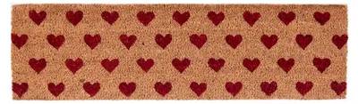 Produktbild von Fußmatte/Türmatte Rote Herzen 75 * 22 * 2 cm