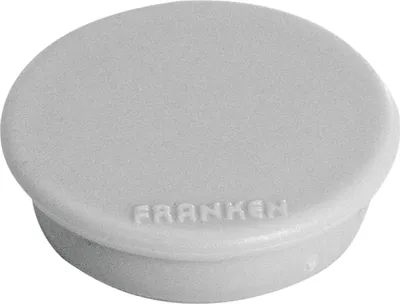 Image de Franken HMS36 12 Kühlschrankmagnet Grau 10 Stück(e) (HMS36 12)