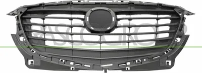 Produktbild von PRASCO MZ6022001 Kühlergrill Frontgrill für MAZDA CX-3 (DK) Schwarz