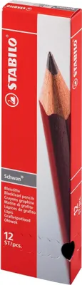 Produktbild von Bleistift - STABILO Schwan in rot - Einzelstift - Härtegrad HB