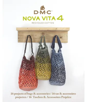 Produktbild von DMC Nova Vita 4 – Häkelheft „16 Taschen & Accessoires Projekte"