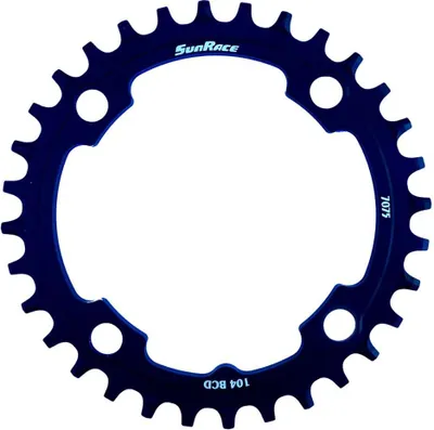 Produktbild von SunRace CRMX04.30 30-Zahn-Umwerfergarnitur, 1x8-12 Gang, BCD104, Aluminium