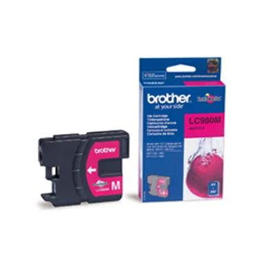 Produktbild von Brother LC980M, Magenta, Tinte auf Pigmentbasis, 5 Stück(e)